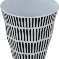 Bo-Camp Servies - Mix & Match - 16 Delig - Zwart/Wit -Goedkope Licht Tent Winkel 1018x1200