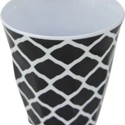 Bo-Camp Servies - Mix & Match - 16 Delig - Zwart/Wit -Goedkope Licht Tent Winkel 1019x1200