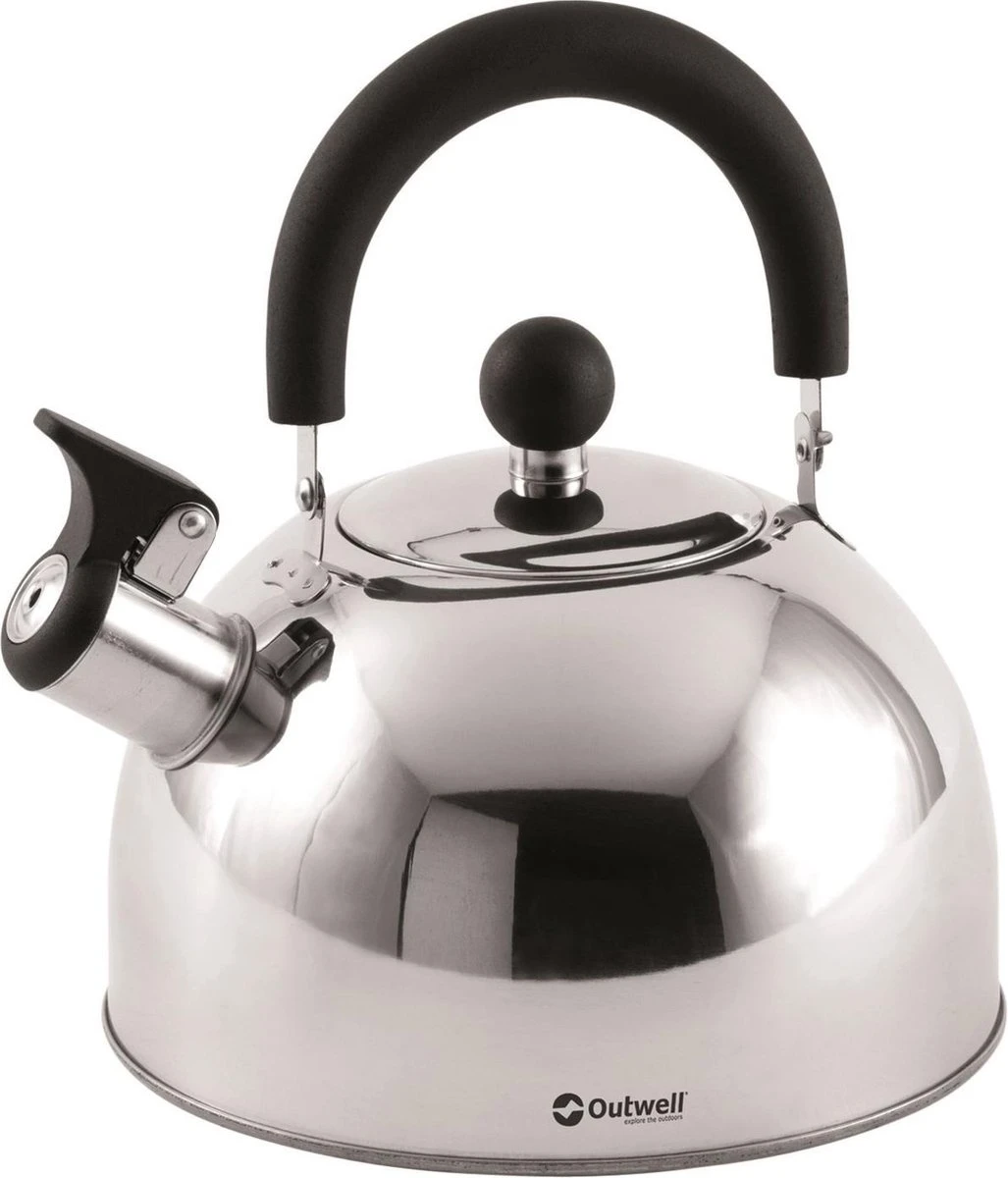 Outwell Tea Break Fluitketel - 1,8L - Zilver 3 Outwell Tea Break Fluitketel - 1,8L - Zilver