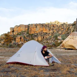 Cloud Up 3 Upgraded - Naturehike® - Tent 3 Persoons - Lichtgewicht Tent - Incl. Grondzeil - 20D 4000MM - Outdoor Kampeertent - Waterdicht - Hiking & Wandelen -Goedkope Licht Tent Winkel 1040x1200 2