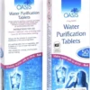 Merkloos Waterzuiveringstabletten - 50 Tabletten - Waterzuivering - Drinkwater Zuiveren - Tabletten Op Chloorbasis - Aqua Purifier Tablets