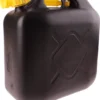 Dunlop Jerrycan 20 Liter - Benzine En Water - UN-Gecertificeerd Voor Gevaarlijke Vloeistoffen - Incl. Trechter/Benzineslang - Zwart/Geel