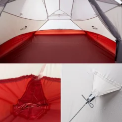 Cloud Up 3 Upgraded - Naturehike® - Tent 3 Persoons - Lichtgewicht Tent - Incl. Grondzeil - 20D 4000MM - Outdoor Kampeertent - Waterdicht - Hiking & Wandelen -Goedkope Licht Tent Winkel 1068x1200 3