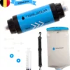 TrailAqua Waterfilter Survival 0.1Micron - Filtert Bacteriën - Snelle Drinkwaterfilter En Waterzuivering Met Waterzak Voor Outdoor, Kamperen, Preppen, Noodgeval En Wandelen -Goedkope Licht Tent Winkel 1114x1200