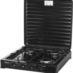 Zilan - Gas Kooktoestel 4 Pits - Campingkooktoestel - Gaskookplaat - Zwart -Goedkope Licht Tent Winkel 1131x1200 1