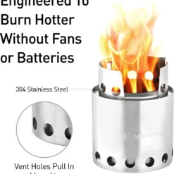 Solo Stove Lite Draagbare Kooktoestel. Geen Vloeibare Brandstof Nodig. Krachtige Efficiënte Houtverbranding En Weinig Rook. Voor 1-2 Personen, 304 Roestvrijstaal, Compact ⌀ 10,8 Cm, Hoogte 14,5 Cm, 255g. 27 Solo Stove Lite Draagbare Kooktoestel. Geen Vloeibare Brandstof Nodig. Krachtige Efficiënte Houtverbranding En Weinig Rook. Voor 1-2 Personen, 304 Roestvrijstaal, Compact ⌀ 10,8 Cm, Hoogte 14,5 Cm, 255g. -Goedkope Licht Tent Winkel 1134x1200 1