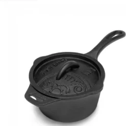 Petromax KR1 Gietijzeren Steelpan Met Deksel (1 Liter)