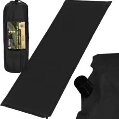 Springos Slaapmat | Zelfopblazend | 180 Cm | Inclusief Hoes | Zwart -Goedkope Licht Tent Winkel 1190x1200 1