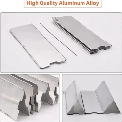 IBright Kookwindscherm - 12 Delig - 24cm Hoog - Kamperen -Opvouwbaar - Universeel -Goedkope Licht Tent Winkel 1192x1200 1