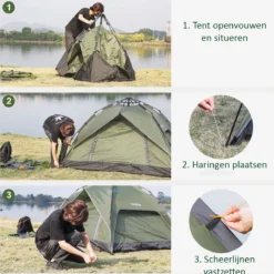Sens Design Pop Up Tent - Tent - 2-3 Personen -Goedkope Licht Tent Winkel 1192x1200 2
