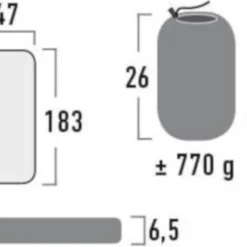 High Peak Tulsa Slaapmat - Donkergrijs 9 High Peak Tulsa Slaapmat - Donkergrijs -Goedkope Licht Tent Winkel 1200x1000 2
