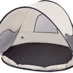 Deryan Luxe Pop Up Strandtent - Anti-UV 50+ - Cream -Goedkope Licht Tent Winkel 1200x1015 2