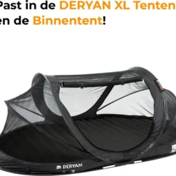 Deryan Cocoon Pop Up Tent - Luchtbed - Luchtpomp - 4 Persoons - Zilver -Goedkope Licht Tent Winkel 1200x1021 2