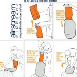 Sea To Summit UltraLight Insulated Regular Opblaasbare Slaapmat - 5cm - 480g - Oranje -Goedkope Licht Tent Winkel 1200x1053 1