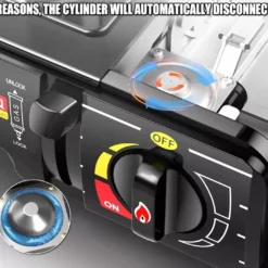 SMH LINE® Camping Kooktoestel - Draagbaar Gasfornuis - Incl. 10x Gasflessen En Koffer -Goedkope Licht Tent Winkel 1200x1061 1