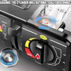 Camping Kooktoestel - Draagbaar Gasfornuis - Incl. 2x Gasflessen En Koffer -Goedkope Licht Tent Winkel 1200x1063 5