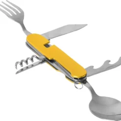 Merkloos Bestek - All -In-One Vork / Lepel / Mes / Flesopener/ Tirbuson - Blauw -Goedkope Licht Tent Winkel 1200x1068