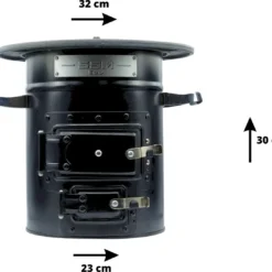 Dutch Rocket Stove - Rocket Stove - Kooktoestel Op Houtvuur - Met Draagtas - Dutch Oven -Goedkope Licht Tent Winkel 1200x1086 1