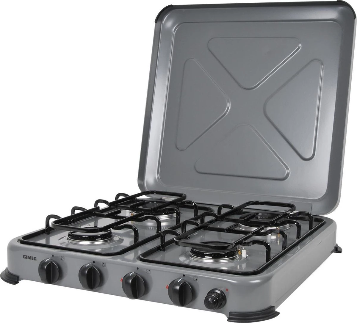 Gimeg Kooktoestel 4-Pits - Grijs - Beveiligd 3 Gimeg Kooktoestel 4-Pits - Grijs - Beveiligd