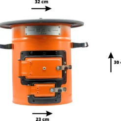 Dutch Rocket Stove - Rocket Stove - Kooktoestel Op Houtvuur - Met Draagtas - Dutch Oven -Goedkope Licht Tent Winkel 1200x1092 2
