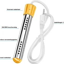 Dompelaar 2000W Incl. Thermometer & Staalspons - Reisdompelaar - Emmerdompelaar - Waterkoker - Camping - Kamperen - Outdoor 11 Dompelaar 2000W Incl. Thermometer & Staalspons - Reisdompelaar - Emmerdompelaar - Waterkoker - Camping - Kamperen - Outdoor -Goedkope Licht Tent Winkel 1200x1100 1