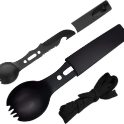 Lynnz® Spork 7 In 1 - Camping Bestek - Campingbestek - Campingservies - Reisbestek - Bestek To Go - Jachtmes - Rambomes -Goedkope Licht Tent Winkel 1200x1104
