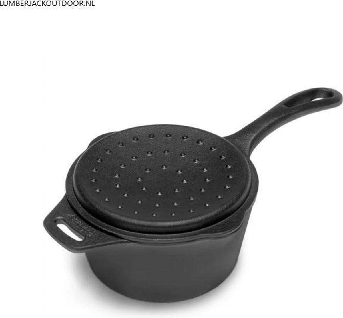 Petromax KR1 Gietijzeren Steelpan Met Deksel (1 Liter) 5 Petromax KR1 Gietijzeren Steelpan Met Deksel (1 Liter) - Afbeelding 3