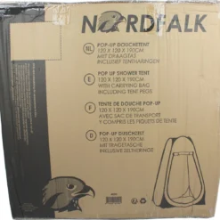 NordFalk Douchetent Pop-up 190 Cm - Camping Douche - Omkleedtent - Incl. Tentharingen En Draagtas - Groen -Goedkope Licht Tent Winkel 1200x1135 2