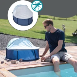Babymoov Babyni Speelruimte & Extra Bedje Anti-UV FPS 50+ Marinière -Goedkope Licht Tent Winkel 1200x1140 2