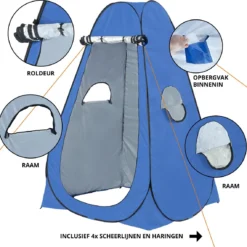 Dutch Mountains Pop-up Omkleedtent -190 X120cm Draagbare Douchetent - Prive-kamer - Multitent -Goedkope Licht Tent Winkel 1200x1142 1