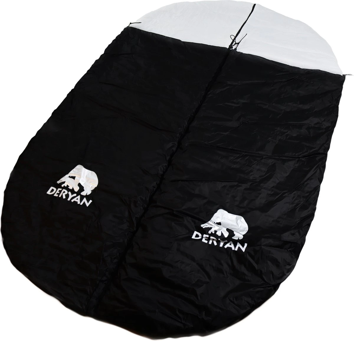 Deryan Cocoon Pop Up Tent - Slaapzak - Luchtbed - Luchtpomp - 4 Persoons - Zilver 4 Deryan Cocoon Pop Up Tent - Slaapzak - Luchtbed - Luchtpomp - 4 Persoons - Zilver - Afbeelding 3