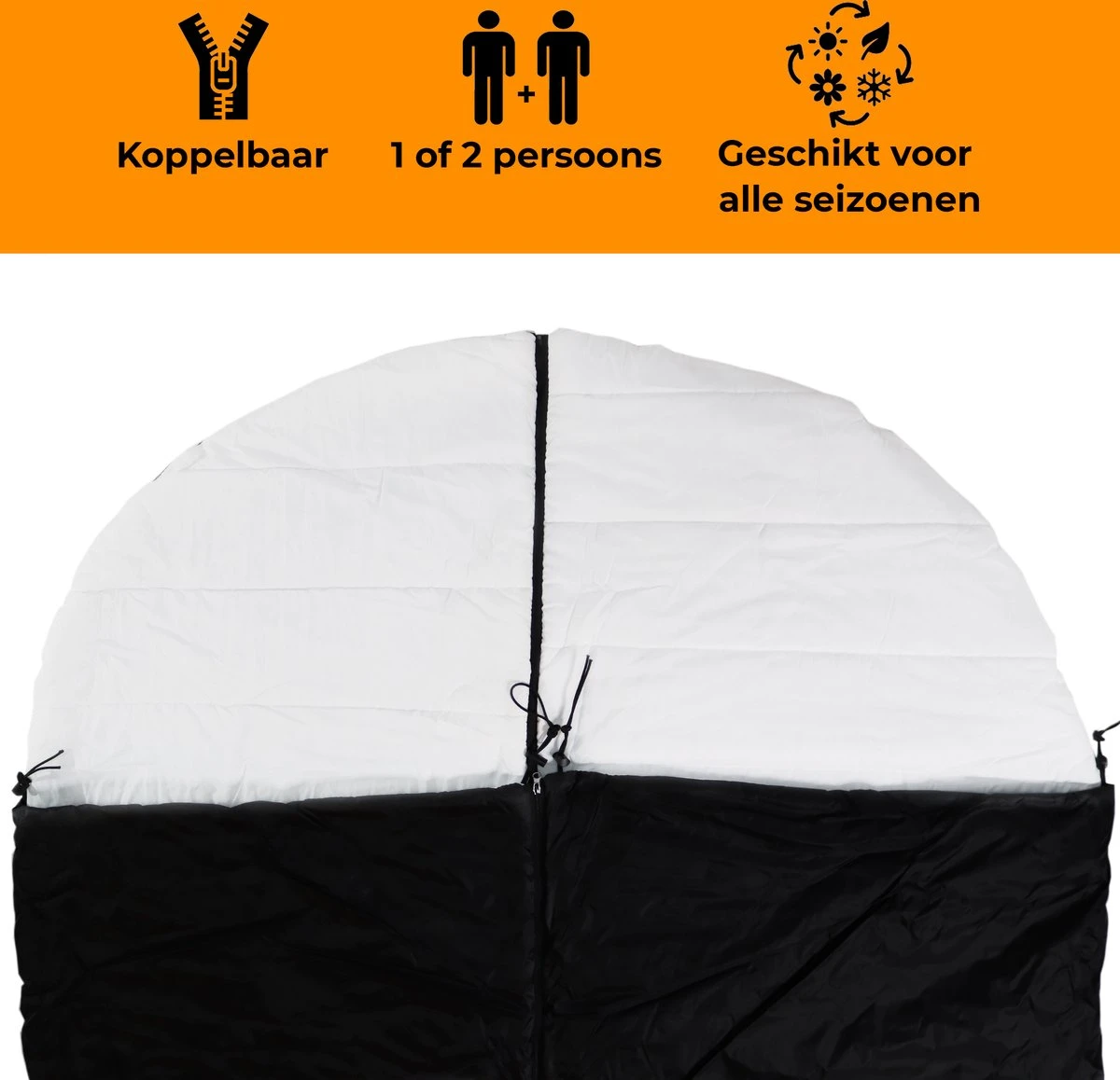 Deryan Cocoon Pop Up Tent - Slaapzak - Luchtbed - Luchtpomp - 4 Persoons - Zilver 13 Deryan Cocoon Pop Up Tent - Slaapzak - Luchtbed - Luchtpomp - 4 Persoons - Zilver - Afbeelding 12