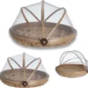 Voedselkap - Vliegenkapjes Bamboe Set 3 Stuks - Flystopper 2 Voedselkap - Vliegenkapjes Bamboe Set 3 Stuks - Flystopper -Goedkope Licht Tent Winkel 1200x1161