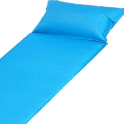 Springos Slaapmat | Zelfopblazend | 186 Cm | Inclusief Hoes & Hoofdkussen | Lichtblauw -Goedkope Licht Tent Winkel 1200x1164 1