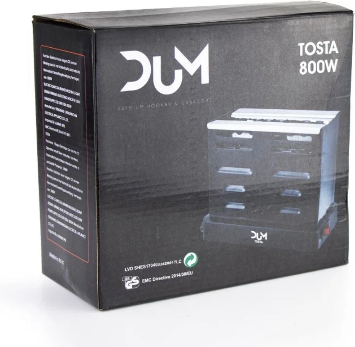 Kolenbrander Elektrische Dum Tosta - Kolenstarter - 800 Watt - Kolenverhitter - Kolen Opwarmen - Kooltjes - Kolen - Coco - Verwarmer - Amy Deluxe - Camping Kooktoestel - Kooktoestel Camping - Kookplaat -BBQ Starter – Shisha - Waterpijp 5 Kolenbrander Elektrische Dum Tosta - Kolenstarter - 800 Watt - Kolenverhitter - Kolen Opwarmen - Kooltjes - Kolen - Coco - Verwarmer - Amy Deluxe - Camping Kooktoestel - Kooktoestel Camping - Kookplaat -BBQ Starter – Shisha - Waterpijp - Afbeelding 3