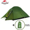 Cloud Up 3 Upgraded - Naturehike® - Tent 3 Persoons - Lichtgewicht Tent - Incl. Grondzeil - 20D 4000MM - Outdoor Kampeertent - Waterdicht - Hiking & Wandelen -Goedkope Licht Tent Winkel 1200x1174 4