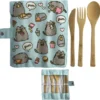Pusheen De Kat Foodie - 100% Natuurlijk Bamboe 6-delige Bestek Set -Goedkope Licht Tent Winkel 1200x1176 2