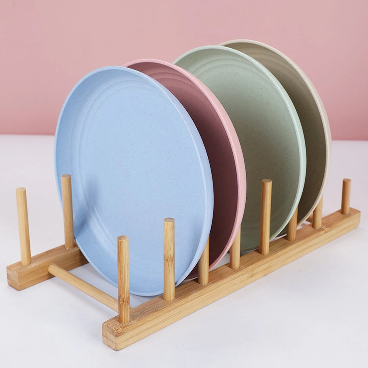 Merkloos Green-goose® Bio-based Borden | Set Van 4 | 19.5x3 Cm | Duurzame, Vaatwasserbestendige Borden Voor Camping, Vakantie Of Picknick | Vaatwasserbestendig 4 Merkloos Green-goose® Bio-based Borden | Set Van 4 | 19.5x3 Cm | Duurzame, Vaatwasserbestendige Borden Voor Camping, Vakantie Of Picknick | Vaatwasserbestendig - Afbeelding 2