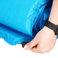 Springos Slaapmat | Zelfopblazend | 186 Cm | Inclusief Hoes & Hoofdkussen | Lichtblauw -Goedkope Licht Tent Winkel 1200x1200 101