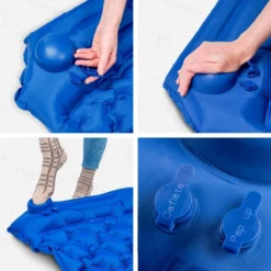 TRVLMORE Slaapmat - Zelfopblazend - 1 Persoons - Ingebouwde Pomp En Kussen - Blauw -Goedkope Licht Tent Winkel 1200x1200 138