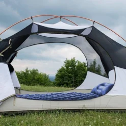 TRVLMORE Slaapmat - Zelfopblazend - 1 Persoons - Ingebouwde Pomp En Kussen - Blauw -Goedkope Licht Tent Winkel 1200x1200 142