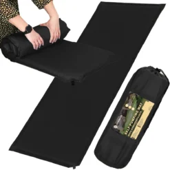 Springos Slaapmat | Zelfopblazend | 180 Cm | Inclusief Hoes | Zwart -Goedkope Licht Tent Winkel 1200x1200 145