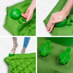 TRVLMORE Slaapmat - Zelfopblazend - 1 Persoons - Ingebouwde Pomp En Kussen - Groen -Goedkope Licht Tent Winkel 1200x1200 151