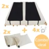 Earthle Volledige Earthing Tweepersoons Aardingsset - 2x Slaapmat + 2x Kussensloop - Aardingsmat - Aarden - Earthing Mat - Aarding - Grounding Mat - Kussensloop - Aardingskussensloop - Combo Deal -Goedkope Licht Tent Winkel 1200x1200 180