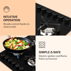 Trifecta 6 Gaskookplaat 6-pits Grote, Normale En Extra Glaskeramische Branders -Goedkope Licht Tent Winkel 1200x1200 239