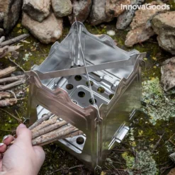 Innovagoods INKLAPBARE STALEN CAMPINGOVEN FLAMET - Camping Oven - Mini Oven - Camping Oventje - Oventje Camping - Mini Oven Vrijstaand - Mini Oventje 15 Innovagoods INKLAPBARE STALEN CAMPINGOVEN FLAMET - Camping Oven - Mini Oven - Camping Oventje - Oventje Camping - Mini Oven Vrijstaand - Mini Oventje -Goedkope Licht Tent Winkel 1200x1200 263