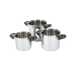 Bo-Camp - Pannenset - Elan Plus - 3-Delig - RVS -Goedkope Licht Tent Winkel 1200x1200 3