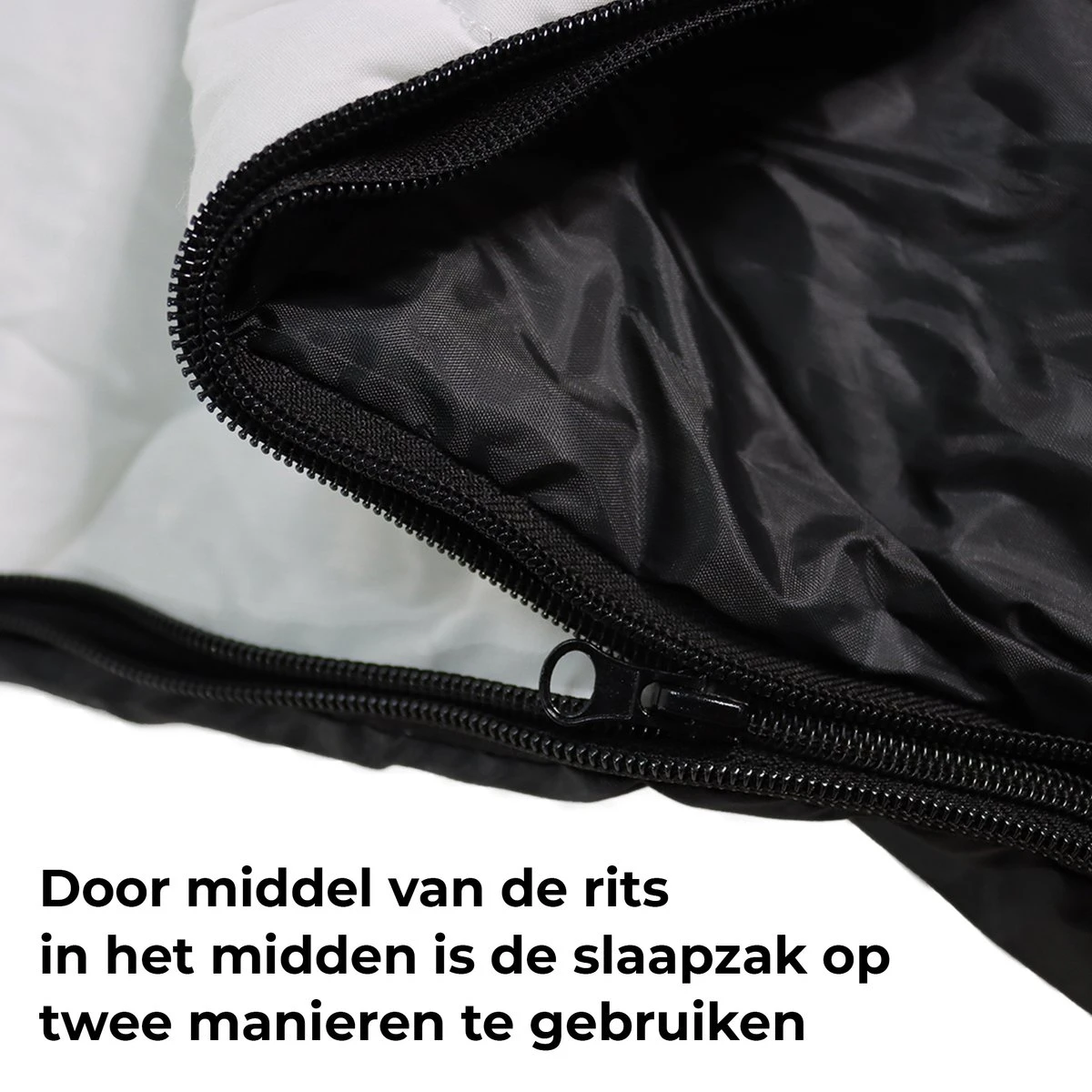 Deryan Cocoon Pop Up Tent - Slaapzak - Luchtbed - Luchtpomp - 4 Persoons - Zilver 5 Deryan Cocoon Pop Up Tent - Slaapzak - Luchtbed - Luchtpomp - 4 Persoons - Zilver - Afbeelding 4