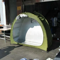 Merkloos Fietstent, Beschermhoes Fietsenschuur, Tent Voor Camping In De Open Lucht-groen 200*80*165CM -Goedkope Licht Tent Winkel 1200x1200 404