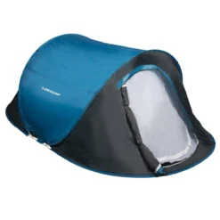 Dunlop Pop Up Tent 220 X 120 X 90 Cm - Grijs/ Blauw - 1 Persoons -Goedkope Licht Tent Winkel 1200x1200 435
